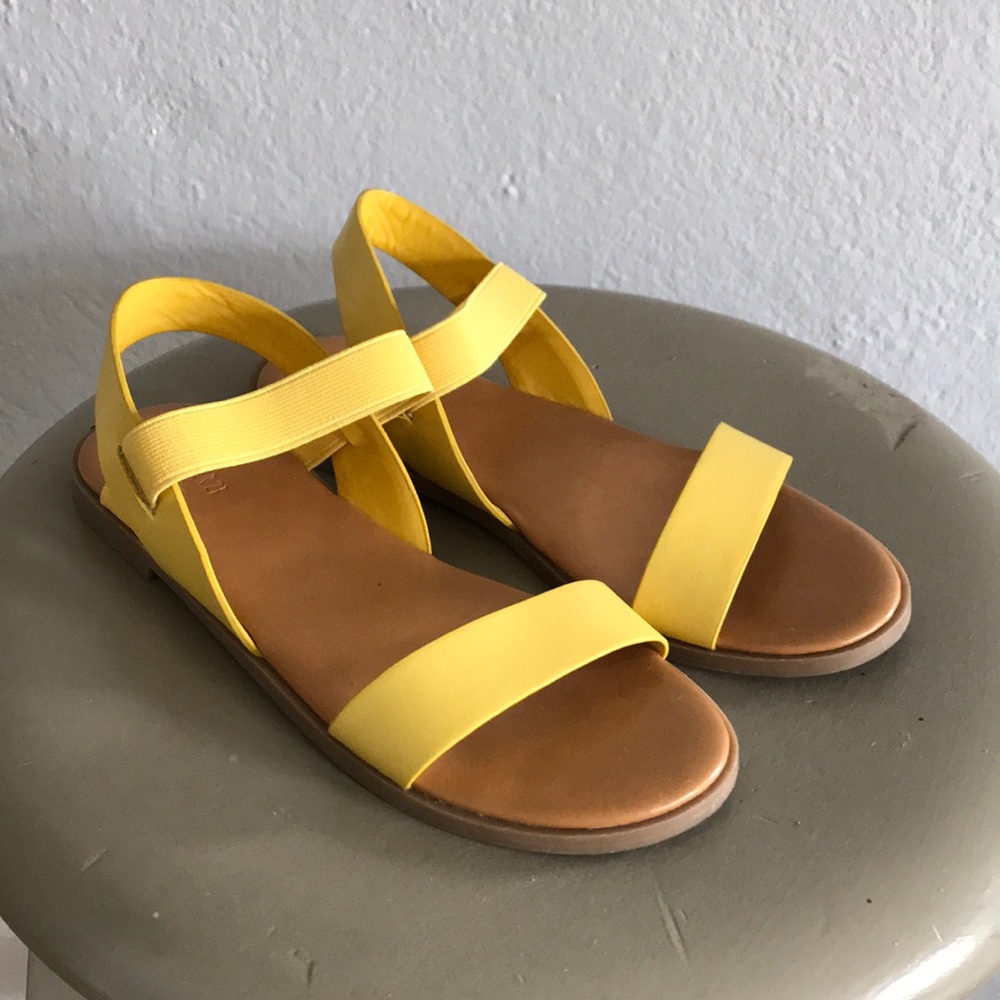 Yellow Forever 21 Sandals